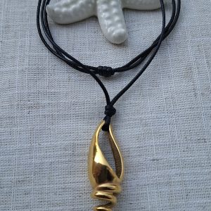 Ogrlica spiralna školjka, podesiva