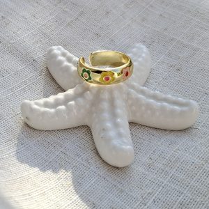 Prsten emajlirano cvijeće