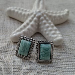 Naušnice od amazonita