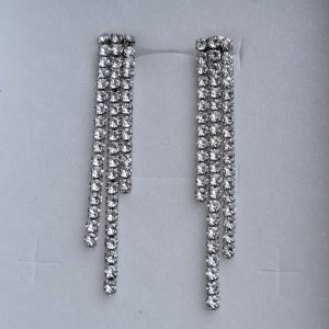 Naušnice Dita srebrne