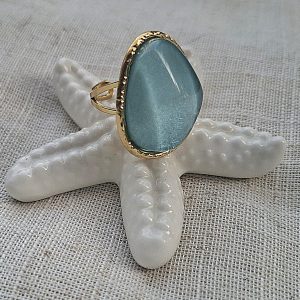 Svijetlo plavi prsten