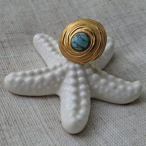 Prsten Lisa, tirkizni