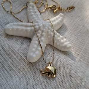 Ogrlica Zlatni slonić