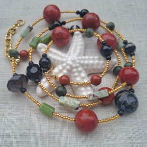 Šarena duga ogrlica