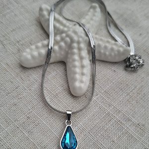 Ogrlica Tirkizna suza