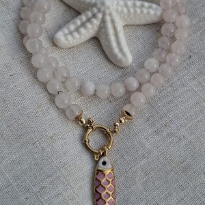 Ogrlica Ružičasta riba