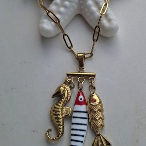 Ogrlica s tri privjeska 1